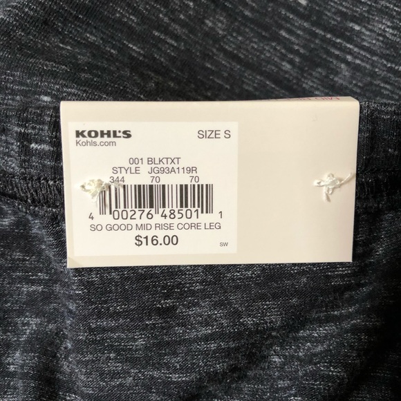 Mid rise fitted leggings - Picture 5 of 5